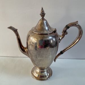 Vintage GORHAM  Silver Plated Tea Or Coffee Serving Pot YC471 Acorn 3 Pint